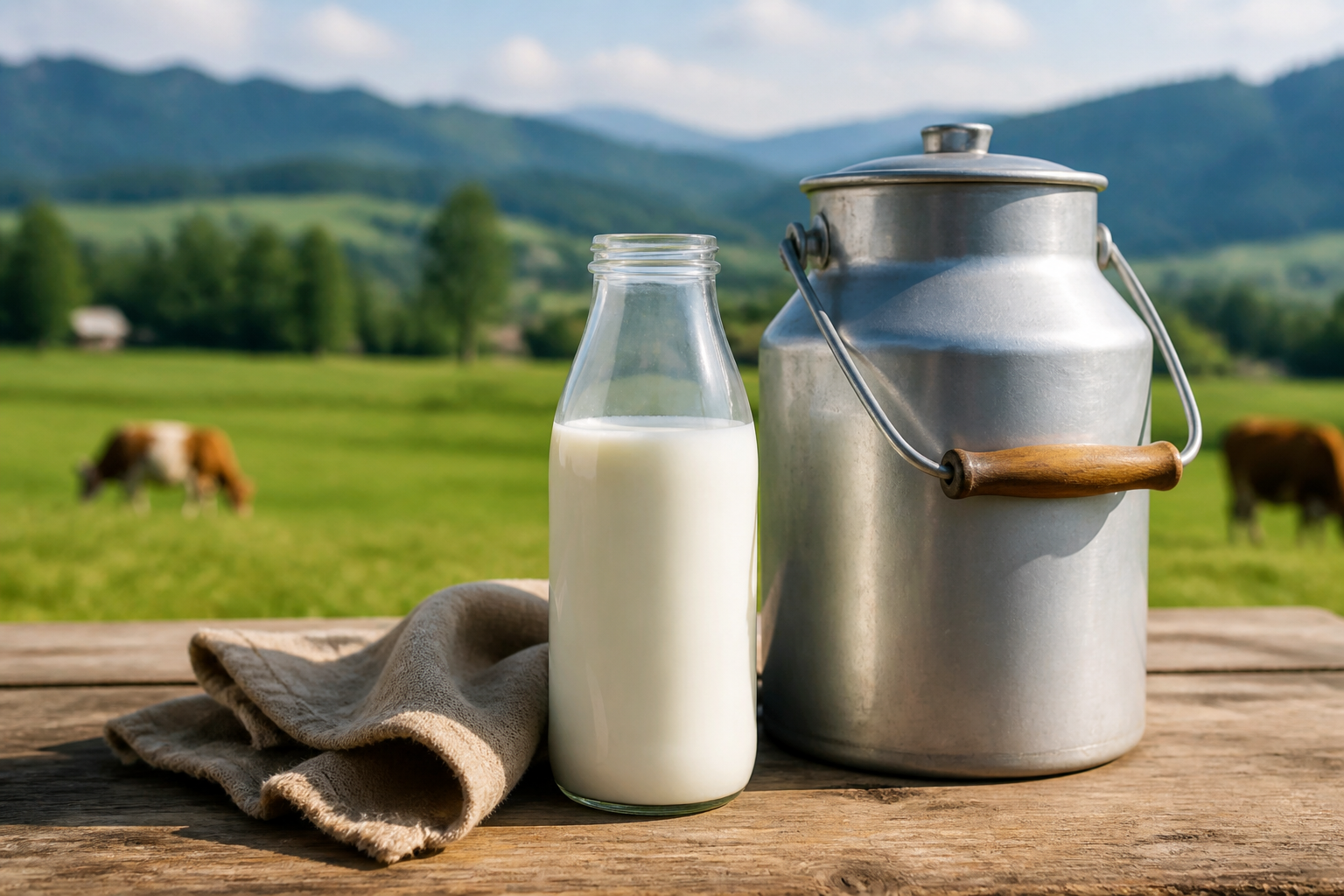 White Cow Organics raw milk